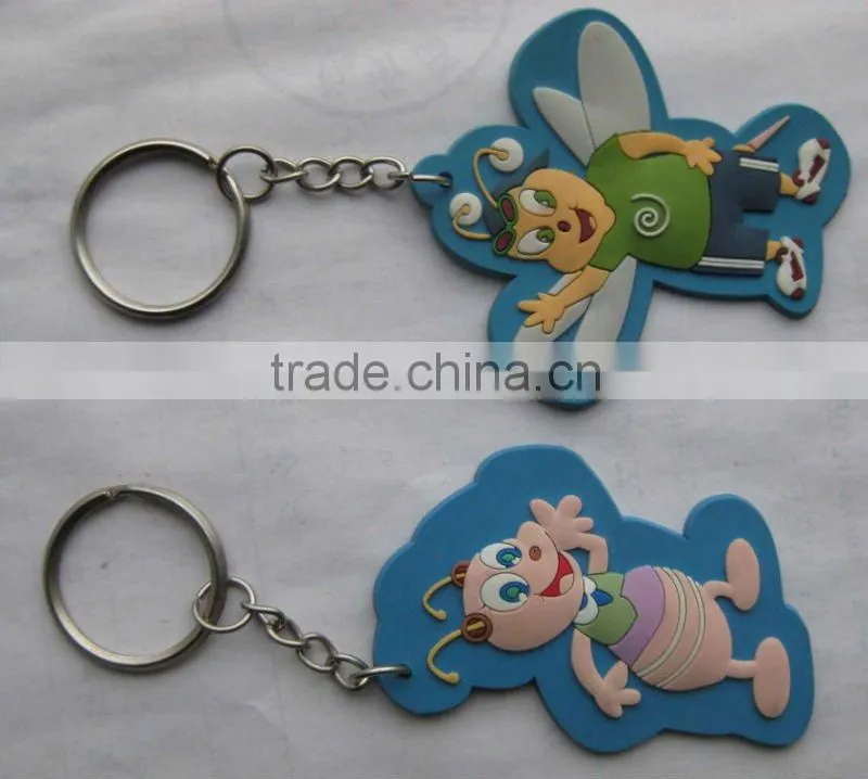 soft pvc keyrings