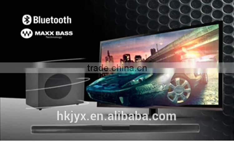 HIGH PERFORMANCE AND LOW PRICE TV SOUND BAR/SOUNDBAR SPEAKER WITH 6.5" WIRED SUBWOOFER