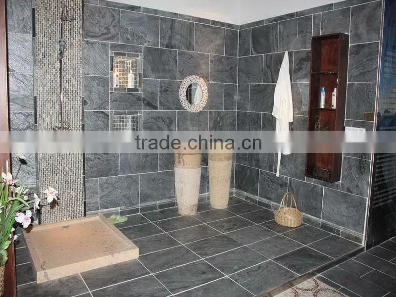 2014 NEW material beautiful Silver Shine slate tile