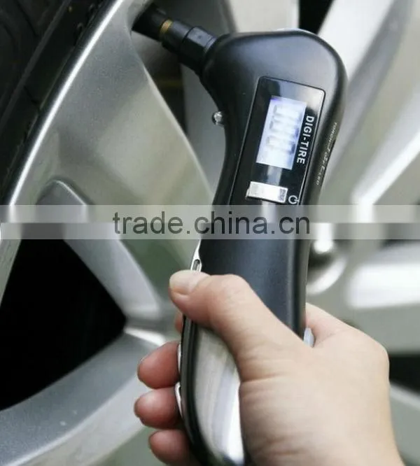 150 PSI Multifunction digital tire air gauge with LED Back light