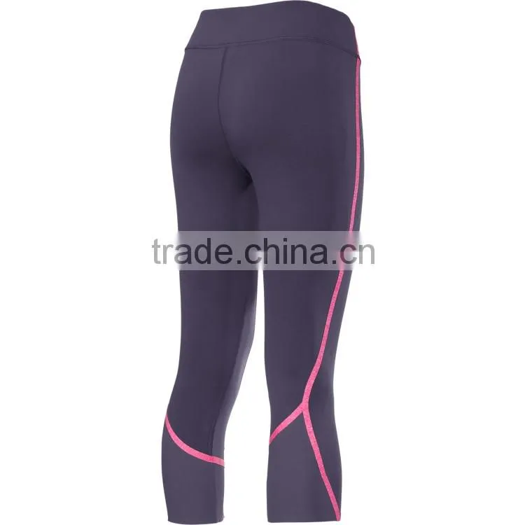 Workout clothing sportswear made of spandex and nylon fabric breathable yoga pant