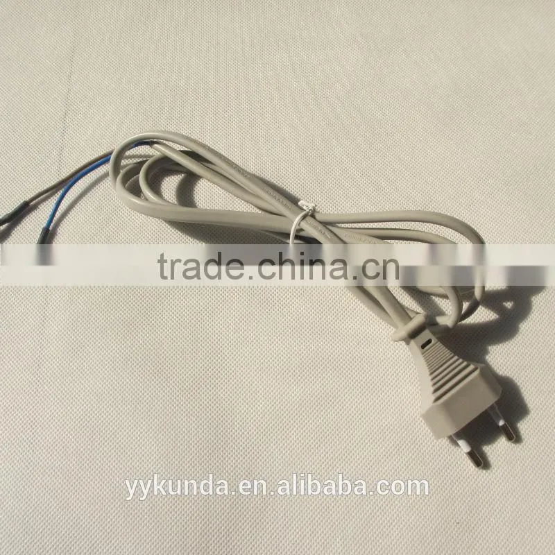 NF Approval cord sets for home appliance France 2 pins