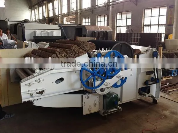 Cloth waste opening machine, cotton waste opener machine