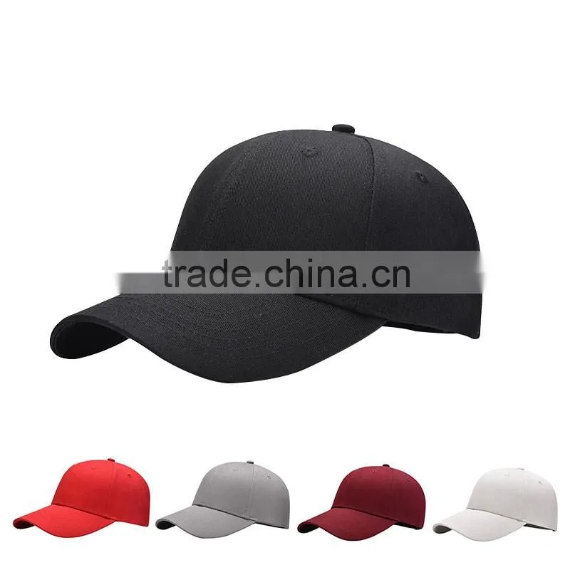 Cheap Plain Blank Promotional Baseball Cap