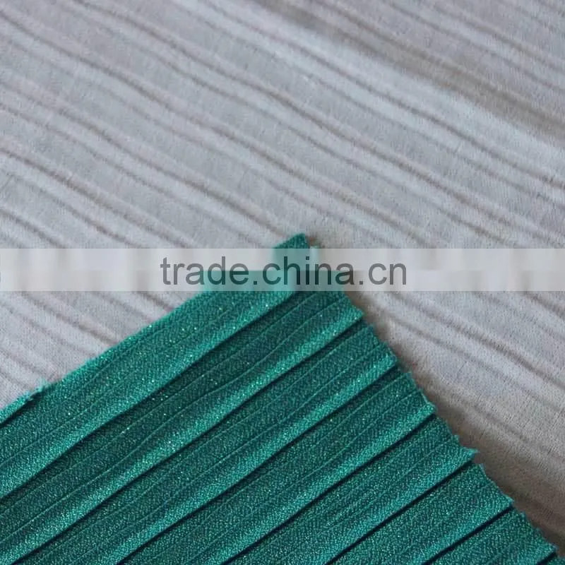 Home textile colourful shoes materials with wave from China factory