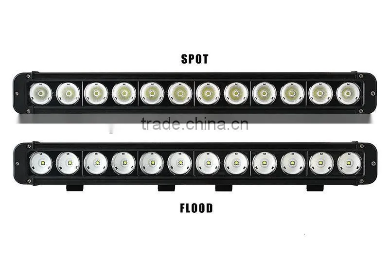 Hot ! single row 10W each Off road LED Light Bar, 20.3'' 120W led driving light bar