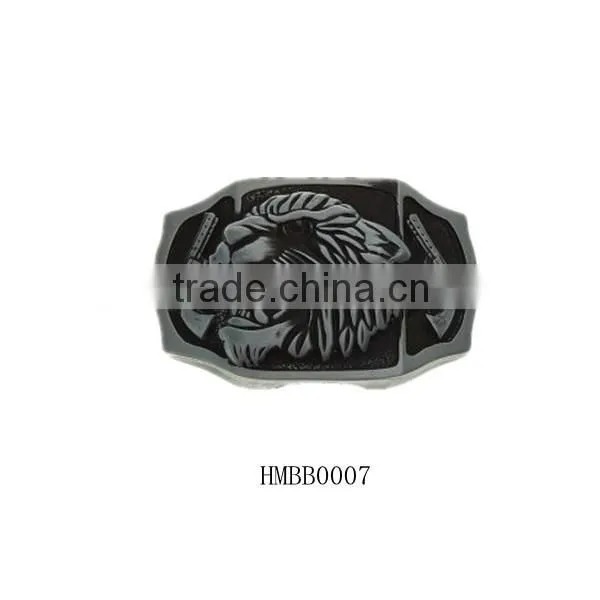 Printed lion military belt buckles