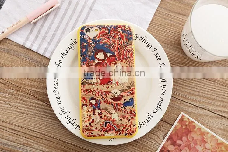 Hot selling silicone phone case/cute cartoon phone case for Iphone 6 6s