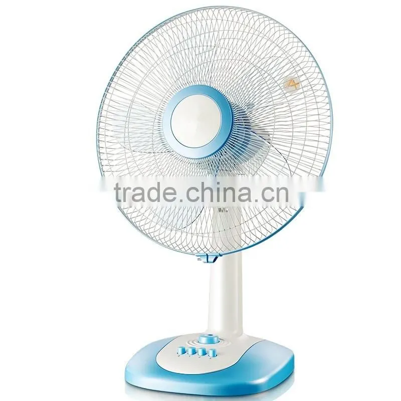 Factory supply fast delivery decorative 12 inch oscillating desk fan /table fan