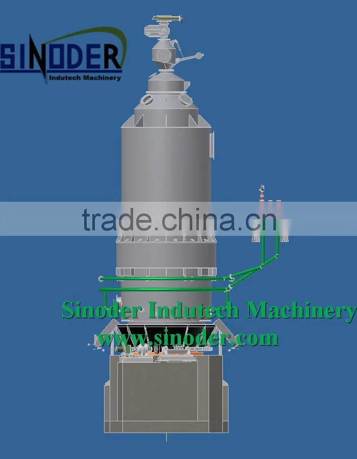 Energy saving Two stage cold coal gasifier plants / coal furnance