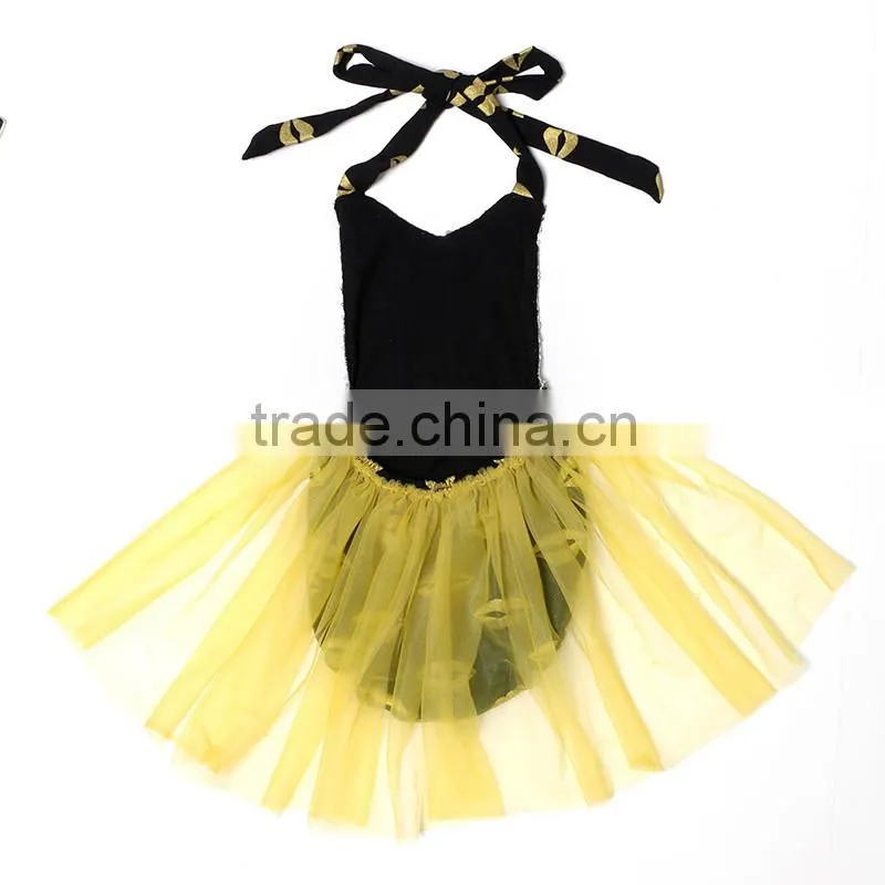 Infant summer halter party wear silver sequin top grenadines slip soft romper baby