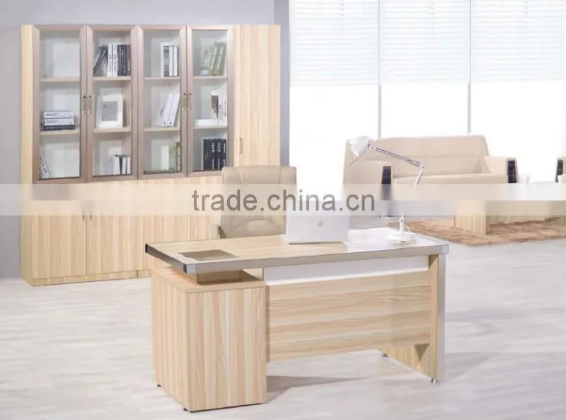 2015 Modern office furniture melamine simple design office table