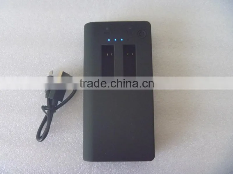 Powr bank for Gopro hero 4 battery / AHDBT-401 battery dual USB charger