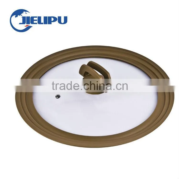 Smart Universal Lid Pots Pans Silicone Glass lid