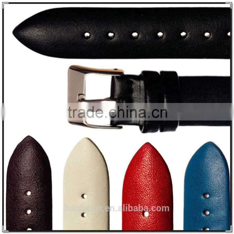 CE&RoHS Standard and Factory Supply Directly 2015 leather watch strap with buckle