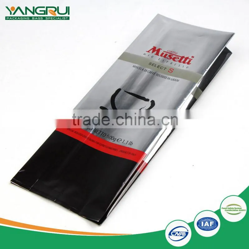 reusable square bottom pouch eco-friendly good quality coffee bag