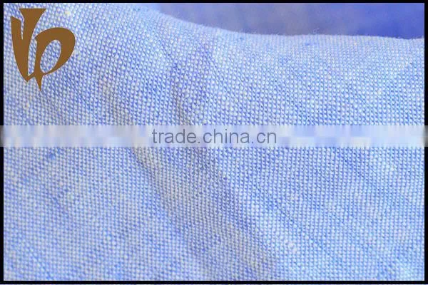 High quality100% linen yarn dyed fabric supplier in Shaoxing