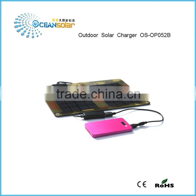 Folding panel 5W foldable solar panel bendable solar panel waterproof solar panel winding solar panel outdoor solar charger