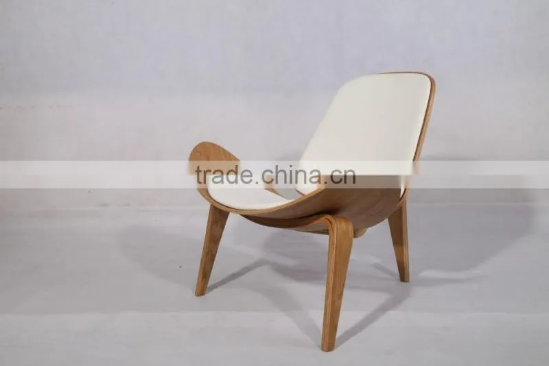 Replica CH07 plywood hans wegner shell chair