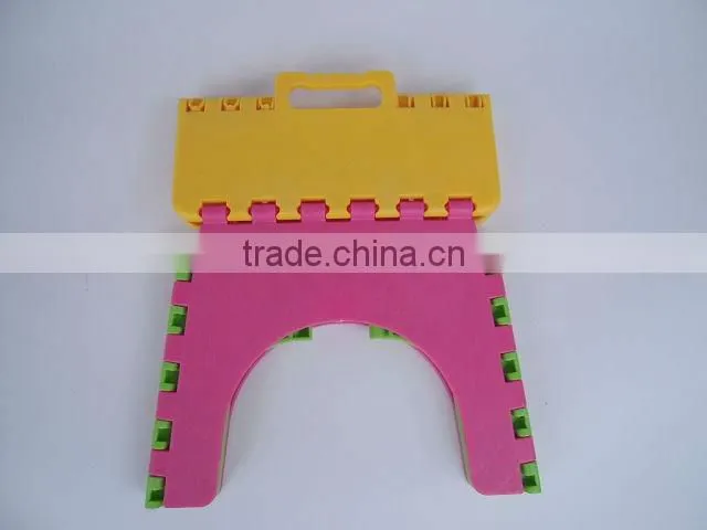 plastic folding stool