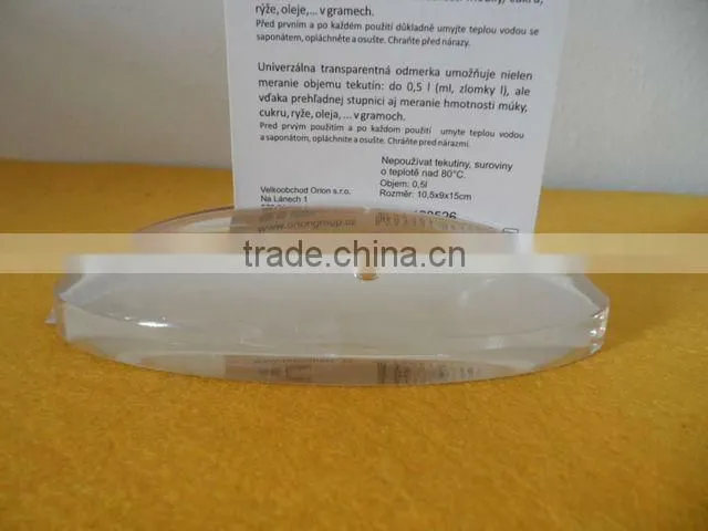 Clear plastic acrylic menu holder