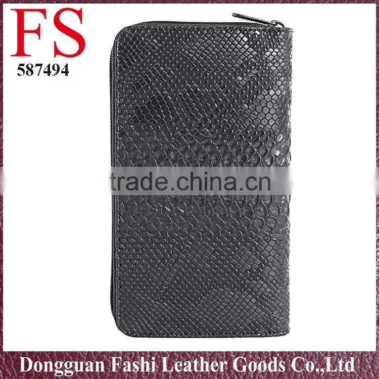 lady Snakeskin PU hot selling Women Wallet