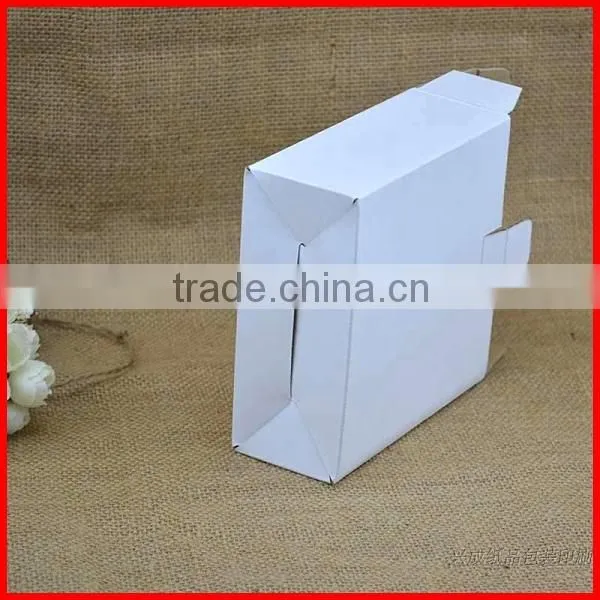 Custom Recycled White Corrugated Paper Box Packing Wholesale