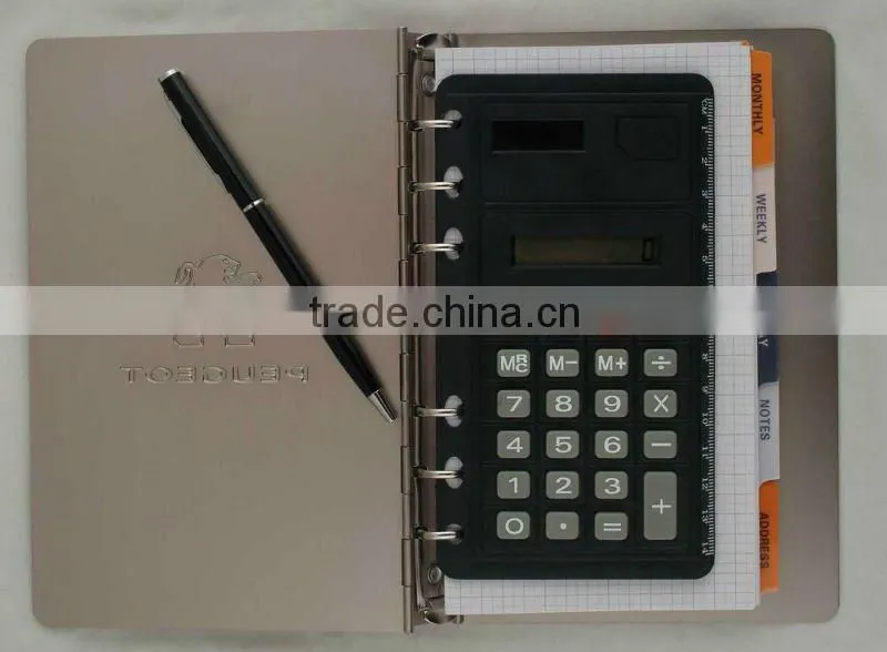 Leather notebook