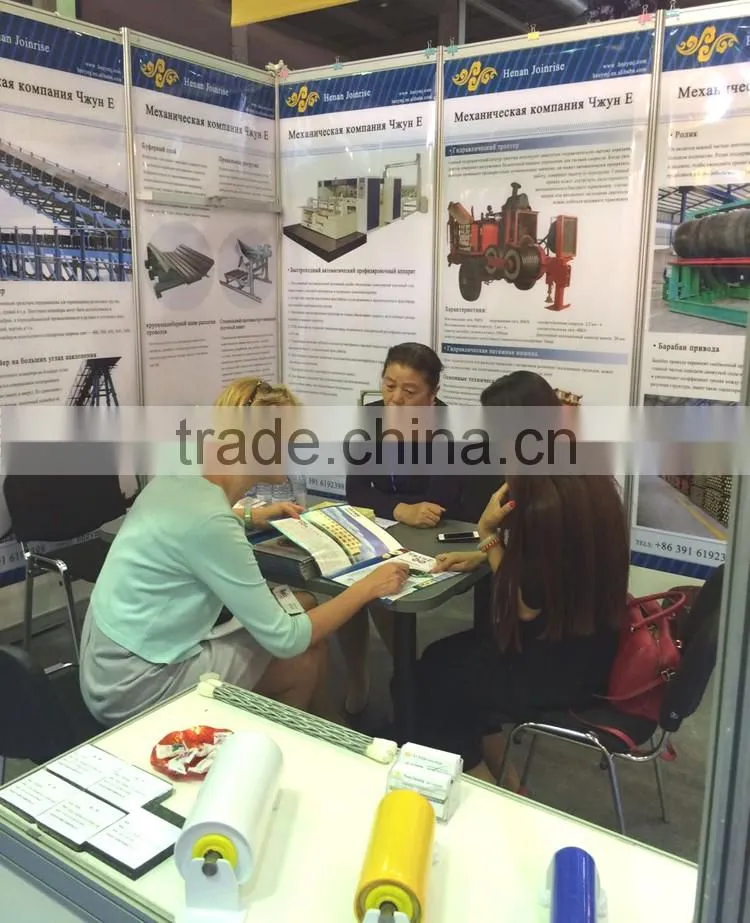 Cement material steel roller idler for belt conveyor