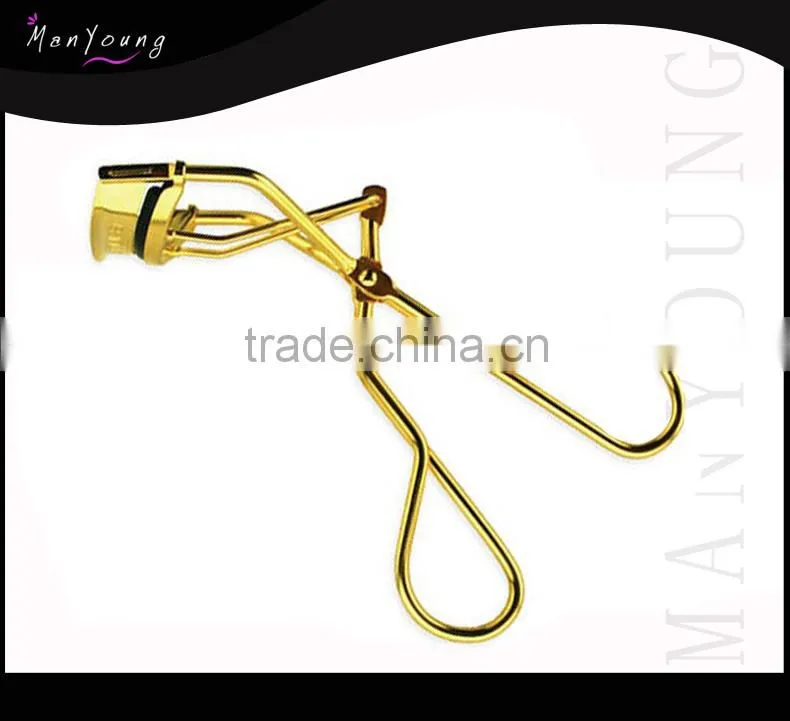 High Quality Handle Eye Curling Eyelash Curler gold eyelash curler