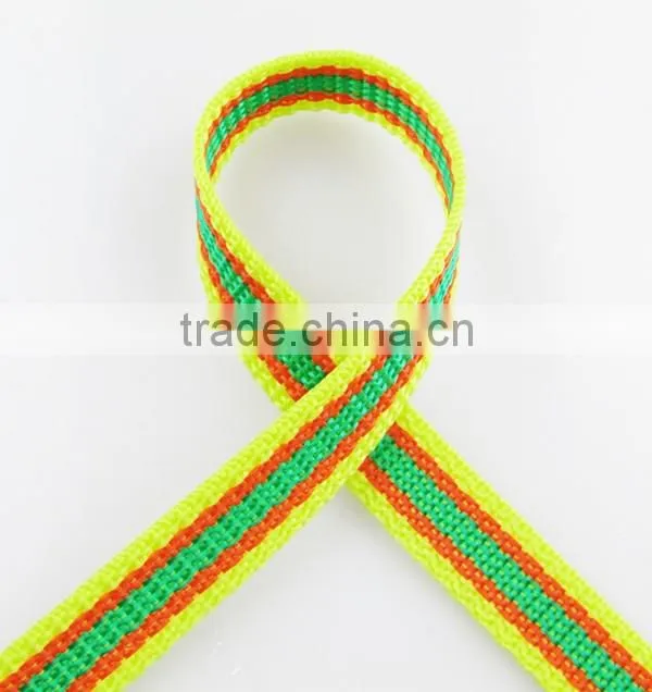 OEM & ODM colorful mattress PP webbing wholesale ribbon
