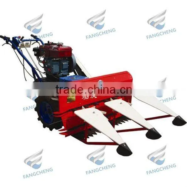 Harvester for rice and wheat