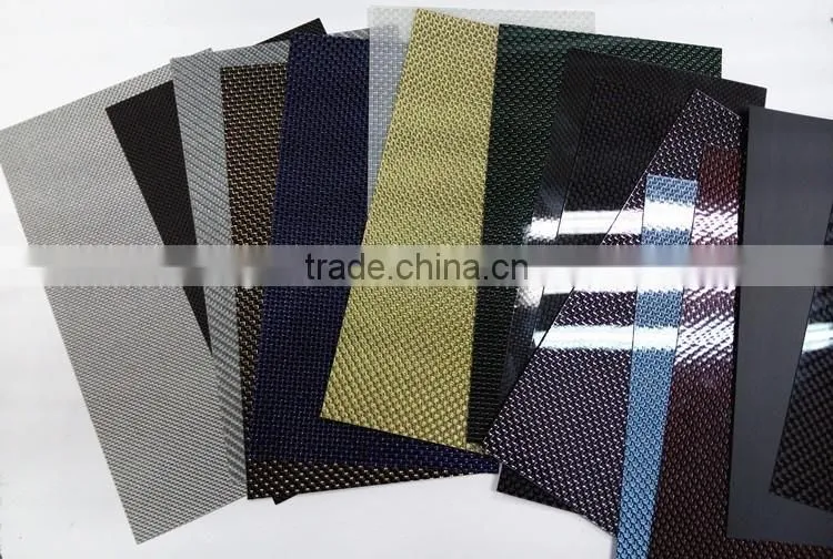 China carbon fiber manufacture Twill type high gloss 3mm 1000x1500mm carbon fiber lamination sheet