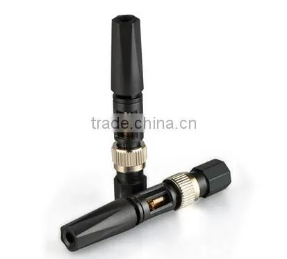 FC/PC fast connector hot melt type fiber optic connector /fusion splice-on connector