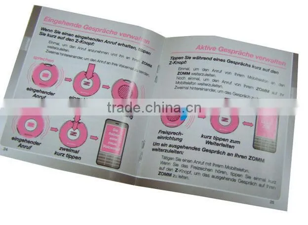 Full Color Catalogue & Brochure digital Printing Service with your own design