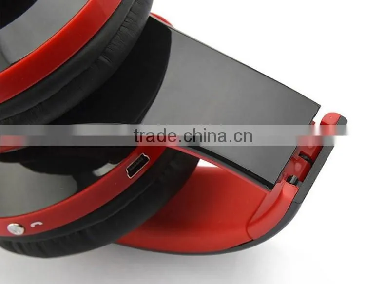 Hot sale portable foldable wireless bluetooth 3.0 stereo headphone for laptop computer