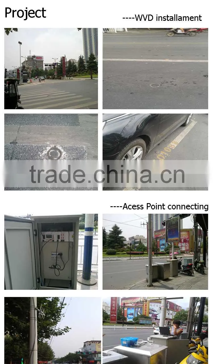 Wireless Red light automatically capture system with wireless vehicle detector