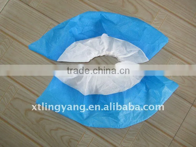 Disposable Surgical Shoe Cover PP+CPE Shoes Cover