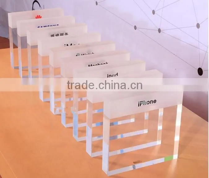 hot sell holder shoe acrylic display block