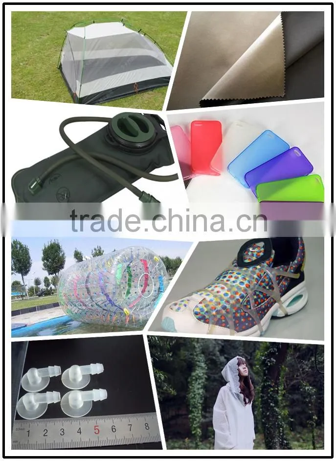 waterproof and breathable TPU film for rain coat