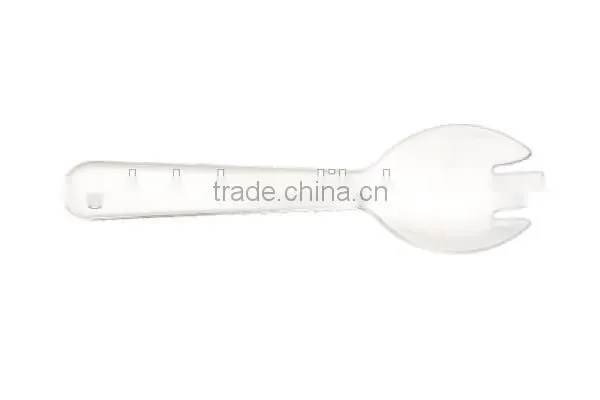 CH-S01 food serviece PS material disposable ice cream spoon for ice cream mousse pudding