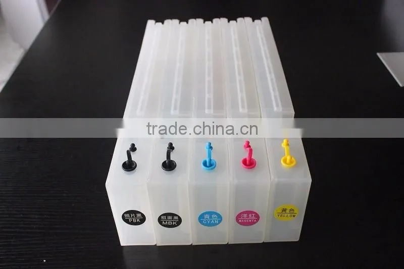 cartridges for printers, refill ink cartridge for Epson Surecolor SC-T3000/T5000/T7000 with auto reset chips.