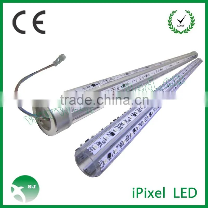 360 degree led tube lighting for bumper car 360 degree amusemnet park led pixel