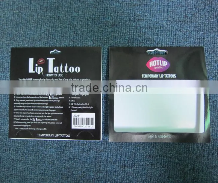 high quality coated paper folding custom header cards