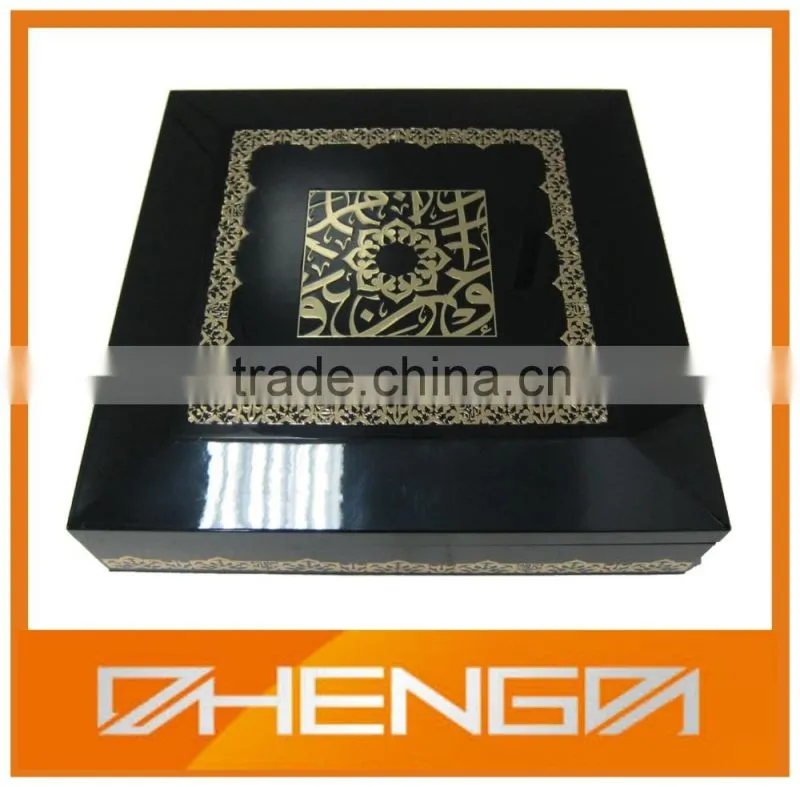 Custom Make High Quality Wooden Tea Display Box Can be without Lid