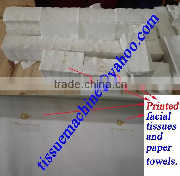 Italy Design Embossing Laminating Printing High Speed Automatic Home Use Tissue Machine