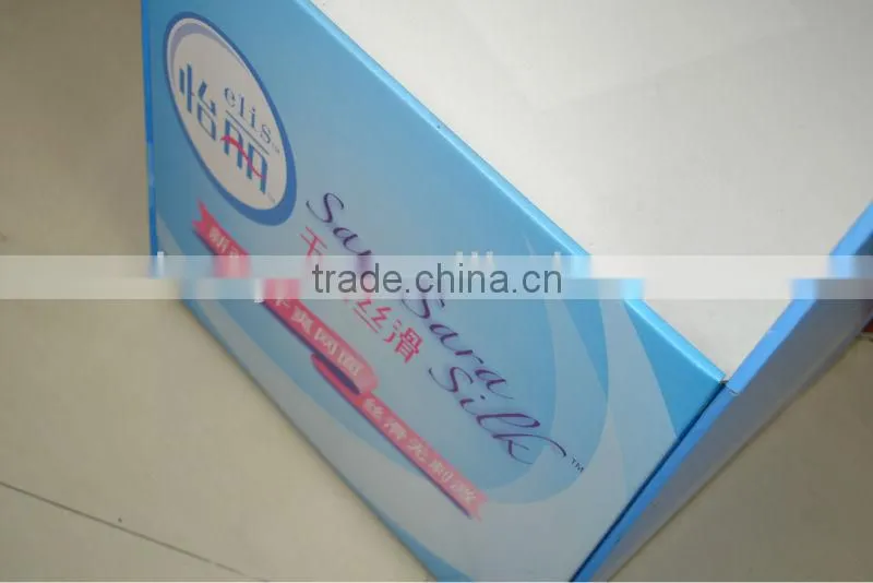 AEP advertisement floor display stand for Brand elis