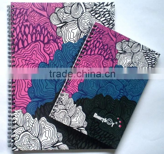2015 Hot Sale Leather Ring Binder Diary Notebook