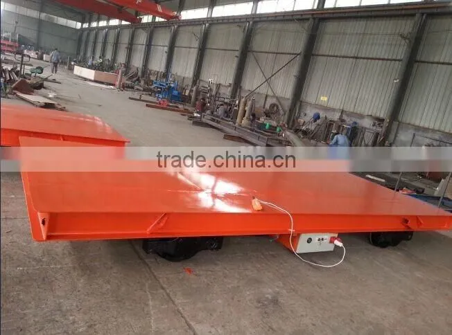 Factory railway flat car for transporting steel pipe