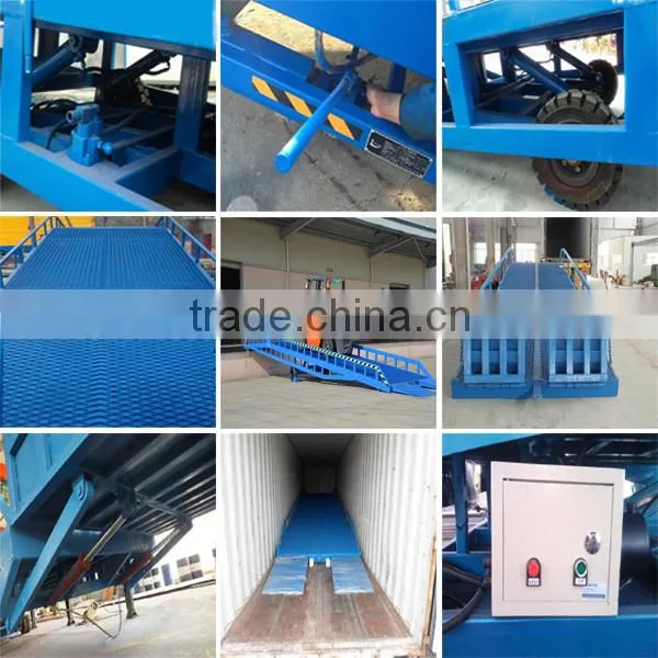 Mobile loading ramp mobile container load ramp hydraulic mobile container load ramp